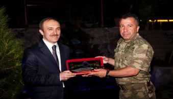 Bayburt Valisi Olarak Atanan Vali Cüneyt Epcim Onuruna Veda Yemeği Verildi - Resim 5