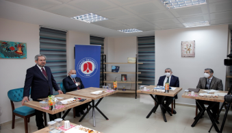 Ankara Üniversitesi Rektörü Prof. Dr. Necdet Ünüvar’dan Üniversitemize Ziyaret - Resim 12