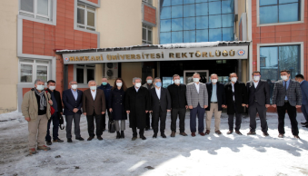 Ankara Üniversitesi Rektörü Prof. Dr. Necdet Ünüvar’dan Üniversitemize Ziyaret - Resim 15