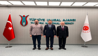 Rektörümüz Türkiye Ulusal Ajansı Başkanını Ziyaret Etti - Resim 1