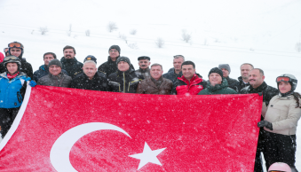Dağ ve Komando Tugay Komutanlığının Dağ Evi ve Kayak Sezonu Açılışı Yapıldı - Resim 3
