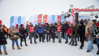 Üniversitemiz 3. Kar Festivaline katıldı - Resim 12