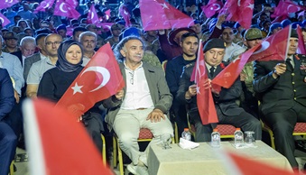 Rektörümüz 15 Temmuz Demokrasi ve Millî Birlik Günü Programına Katıldı - Resim 7