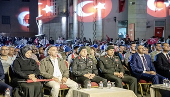 Rektörümüz 15 Temmuz Demokrasi ve Millî Birlik Günü Programına Katıldı - Resim 9