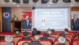 Üniversitemizde İslami Düşünce Geleneğinde Mantık Konulu Konferans Düzenlendi - Resim 1