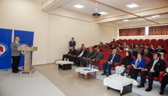 Üniversitemizde “Kooperatifçilik Kültürünün Yaygınlaştırılması ve Kooperatif İşletmeleri” Konulu Seminer Düzenlendi - Resim 2