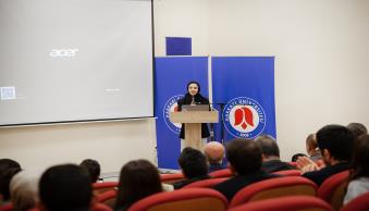 Üniversitemizde “Kooperatifçilik Kültürünün Yaygınlaştırılması ve Kooperatif İşletmeleri” Konulu Seminer Düzenlendi - Resim 5