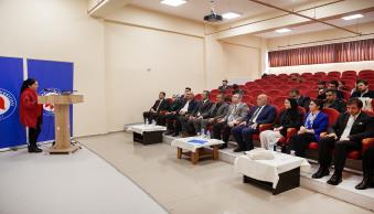 Üniversitemizde “Kooperatifçilik Kültürünün Yaygınlaştırılması ve Kooperatif İşletmeleri” Konulu Seminer Düzenlendi - Resim 7