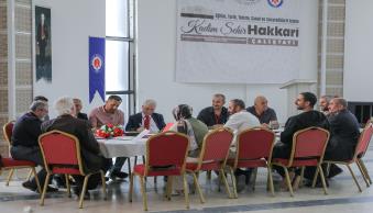 Üniversitemiz Ev Sahipliğinde Kadim Şehir Hakkâri Çalıştayı Düzenlendi - Resim 10