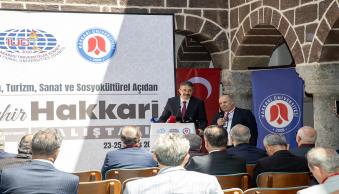Üniversitemiz Ev Sahipliğinde Kadim Şehir Hakkâri Çalıştayı Düzenlendi - Resim 5