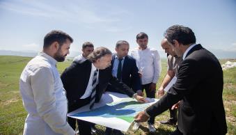 Rektörümüz Prof. Dr. Musa Gençcelep, Yüksekova’da İncelemelerde Bulundu - Resim 1