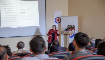 Üniversitemizde Nazım Hikmet Ran ve Şiiri Konferansı Düzenlendi - Resim 1