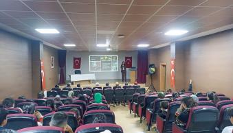 Üniversitemiz Öğretim Üyeleri TÜBİTAK Bilim Söyleşileriyle Öğrencilerle Buluştu - Resim 1