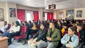 Üniversitemiz Öğretim Üyeleri TÜBİTAK Bilim Söyleşileriyle Öğrencilerle Buluştu - Resim 13