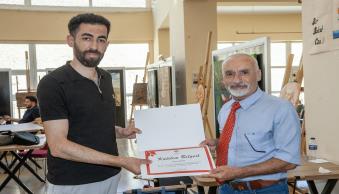 Üniversitemizde Yıl Sonu Karma Resim ve Heykel Sergisi Ziyarete Açıldı - Resim 8