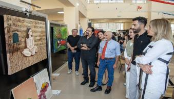 Üniversitemizde Yıl Sonu Karma Resim ve Heykel Sergisi Ziyarete Açıldı - Resim 2
