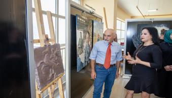 Fakültemizin Sanat Topluluğu'nun Düzenlediği Karma Resim ve Heykel Sergisi Sanatseverlerle Buluştu - Resim 3