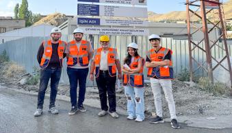 Öğrencilerimiz Teorik Bilgilerini İnşaat Alanında Pekiştirdi - Resim 1