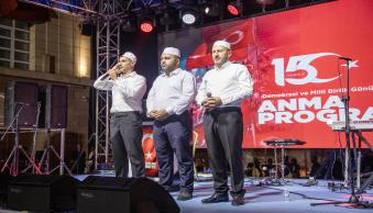 Rektörümüz 15 Temmuz Demokrasi ve Millî Birlik Günü Programına Katıldı - Resim 1
