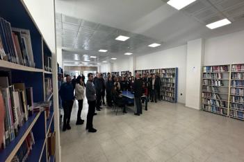 Yüksekova Meslek Yüksekokulu Öğrencileri Kütüphanemizi Ziyaret Etti