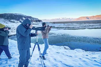 Yüksekova Nehil Sazlığında Kış Ortası Su Kuşu Sayımı Gerçekleştirildi